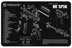 TekMat Handgun Cleaning Mat H&K SP5K