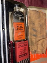 VINTAGE J.C. HIGGINS # 2143 RIFLE CLEANING KIT With Solution Patches Sears