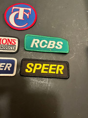 5 HUNTING PATCHES – TC – Speer – Traditions – RCBS – Weaver never used