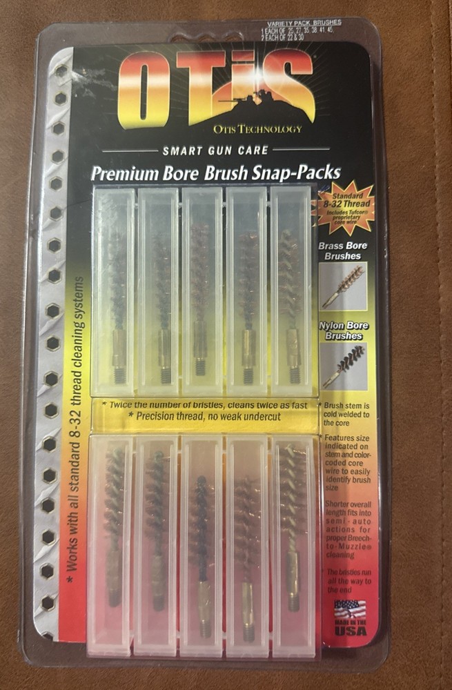 OTIS TECHNOLOGY Replacement Brush Variety 10/Pack Clam Pack (FG-380-BP)