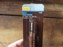 Outers Rifle Bore Brush 41 Thru 45/ 458 Caliber , Phosphorus Bronze, 41984