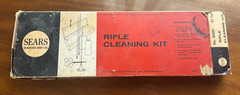 Sears Roebuck & Co. Rifle Cleaning Kit .22 cal. No. 20251 Metal Case and Box