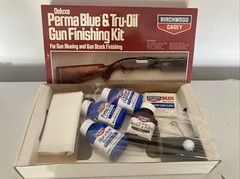 Vintage Birchwood Casey Deluxe Perma Blue & Tru-Oil Complete Finishing Kit