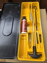 Outers Pistol Cleaning Kit For .357, .380,.38 Calibers/9mm 8-piece for Gun Care