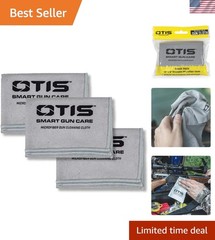 3 Pack Microfiber Gun Cloths 12×8 – Perfect for Firearms & Protective Cleaning