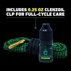 Field & Range Cobra Bore Cleaner Gun Barrel Cleaning Tool Brass Brush Embedded