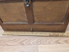 Handmade Wood Gun Cleaning Kit Box For Rifles Handguns Shotguns