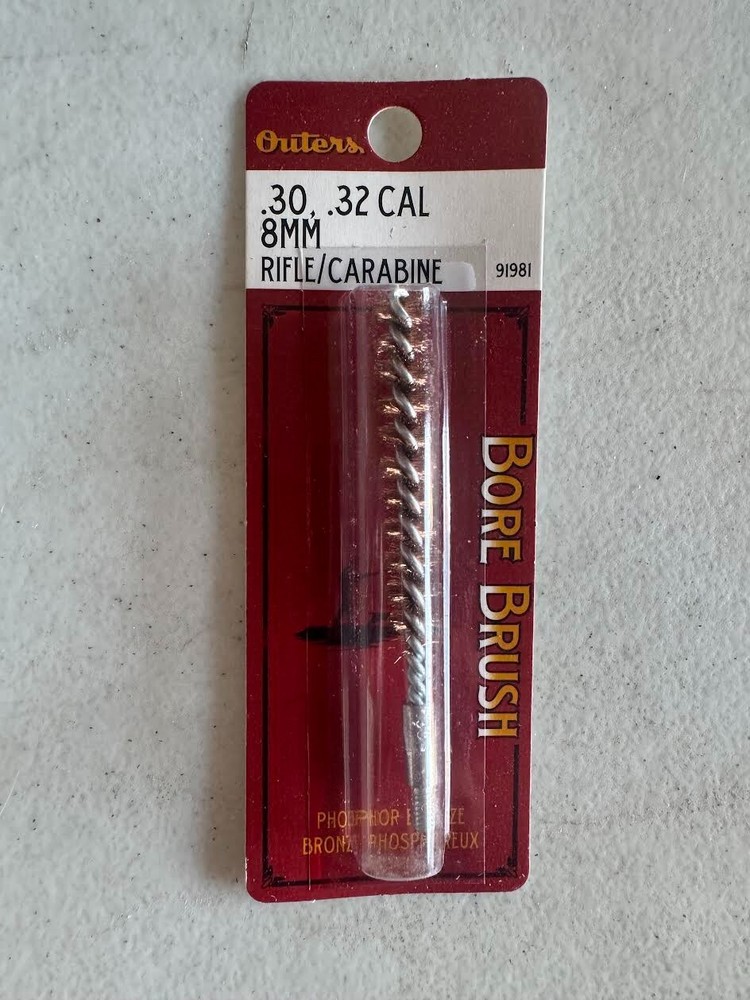 Outers .30, .32 Caliber/8mm Rifle Bore Brush Phosphor Bronze #91981 – 10 PACK