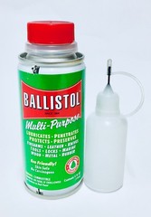 Ballistol 4oz can & FREE Drip Bottle – Multi Purpose Lubricant Gun Cleaner/lube