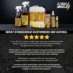 StrikeHold 32oz Gun Oil Lube CLP Gun Cleaner Shotgun Rifle Pistol Gun Cleaning