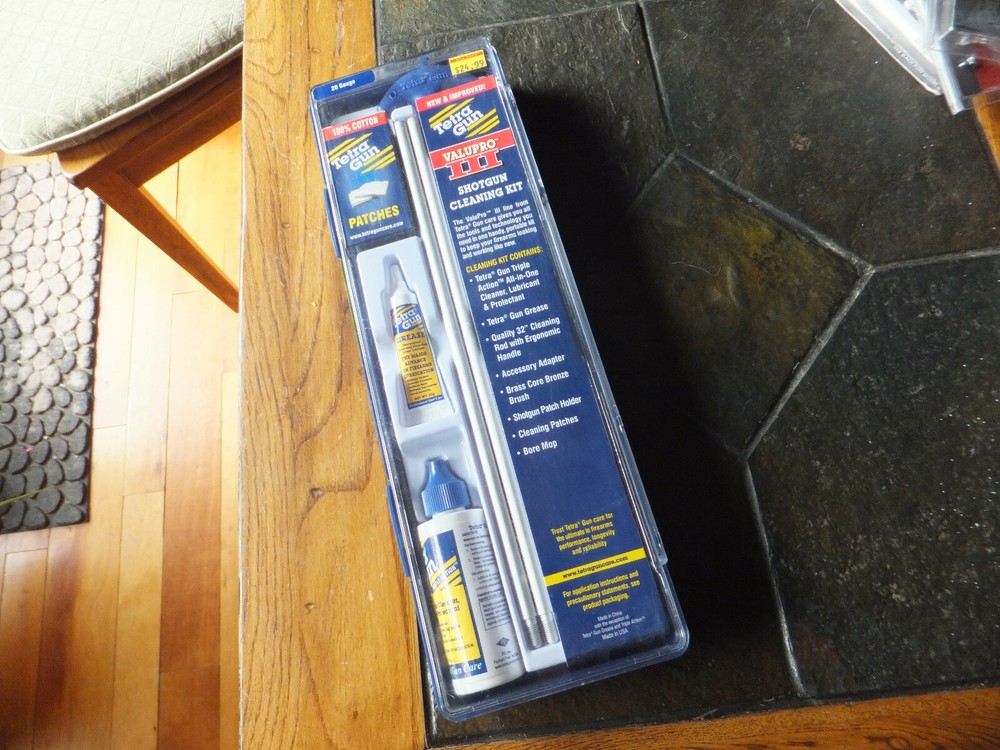 New Tetra Gun Valupro III Shotgun Cleaning Kit 20 Gauge Gage # 755i