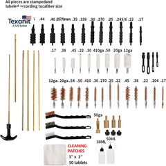 Universal Gun Cleaning Kit for Caliber Pistol Rifle Handgun Shotgun Hunting Clea