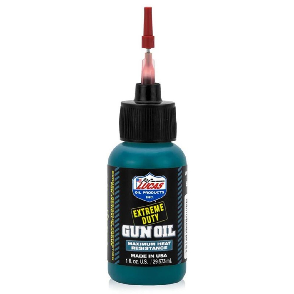 Lucas EXTREME DUTY GUN OIL High-Heat & Friction Firearms Suppressors 1oz 10875