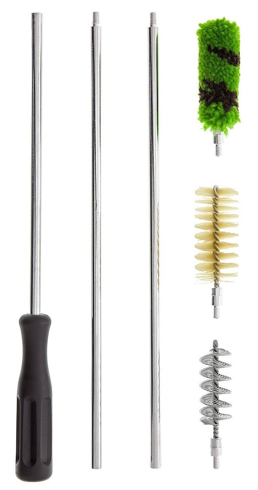 6+ Piece Aluminum Rod SHOTGUN Cleaning Brush Kit Set 12 GA Gauge & FREE BRUSH!