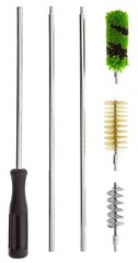 6+ Piece Aluminum Rod SHOTGUN Cleaning Brush Kit Set 12 GA Gauge & FREE BRUSH!