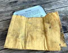 Vintage OUTERS Silicone Gun & Reel Cleaning Polishing Cloth No. 420