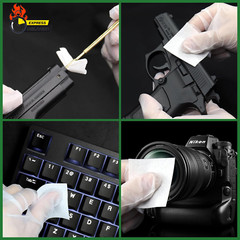 1700PCS Gun Cleaning Supplies—1500Pcs Gun Cleaning Patches +200PCS Gun Cleaning