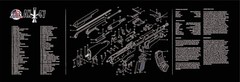 Gun Cleaning Mat, AK 47