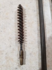 Vintage Rifle Cleaning Rods With Brush 23″