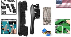 Comprehensive Billiards Cleaning Kit: Brush, Cloth & Chalk – Perfect for Players