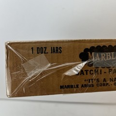 Marble’s Satchi Patches EMPTY Box Marble Arms Corp Gladstone Michigan Mich MI
