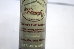 Dewing’s Walnut & Brass Shotgun Cleaning Rods and Solution