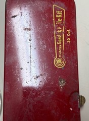 Vintage Outers 30 Carbine Cal Original Metal Box Incomplete Kit For Parts Gun