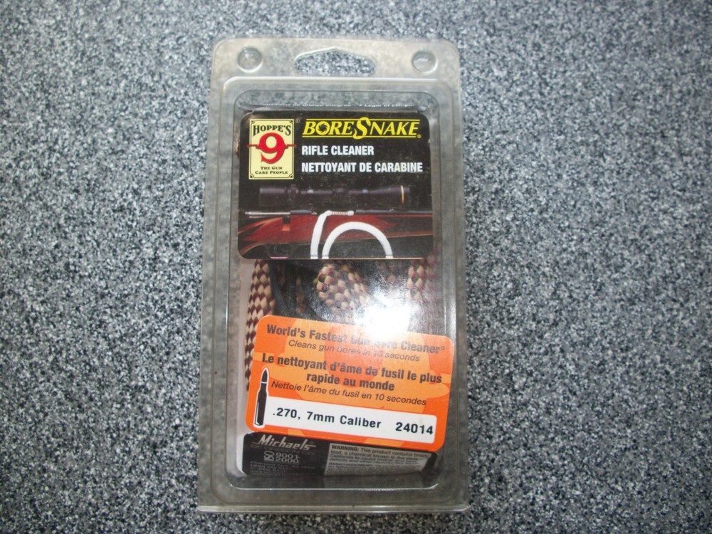HOPPE’S Boresnake 270,7mm Cliber Rifle Cleaner 24014