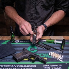 All-in-One Firearm Maintenance Kit: Cleaner, Lubricant & Synthetic Grease