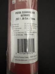 Slip 2000 Pistol Cleaning Kit .357/.38 Cal/9mm Deep Cleaning & Lubrication Set