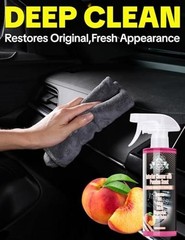 Car Interior Cleaner Spray, Multipurpose Leather Seat Cleaner Upholstery Peach