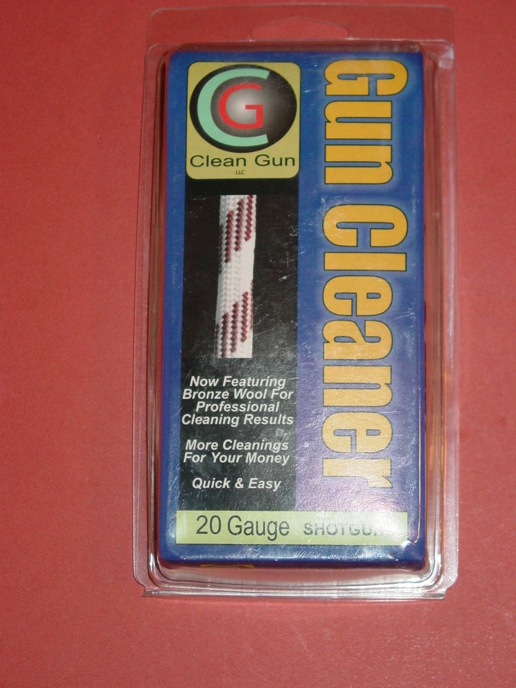 Clean Gun 20 Gauge Shotgun Bore Snake Cleaner