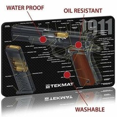 TEKMAT ARMORERS BENCH MAT 11″X17″ 1911 PISTOL CUT AWAY