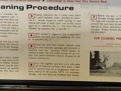 Vintage Outers Rifle Gun Cleaning Kit 22 Cal No. P-477 w/Shotgun Cleaner Parts