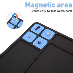 Gun Cleaning Mat Pistol Mat Anti Slip Rubber Gun Mat Magnetic Pistol Cleaning