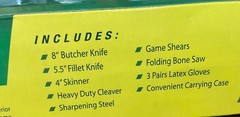Remington Game Cleaning Kit 9 Piece Portable Sportsman Series