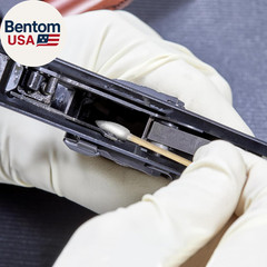 Gun Cleaning Supplies – Gun Cleaning Patches & Pointed Cotton Swabs for Pistol,