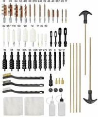 163pcs Gun Cleaning Kit Universal Rifle Pistol Shotgun Handgun Firearm with Case
