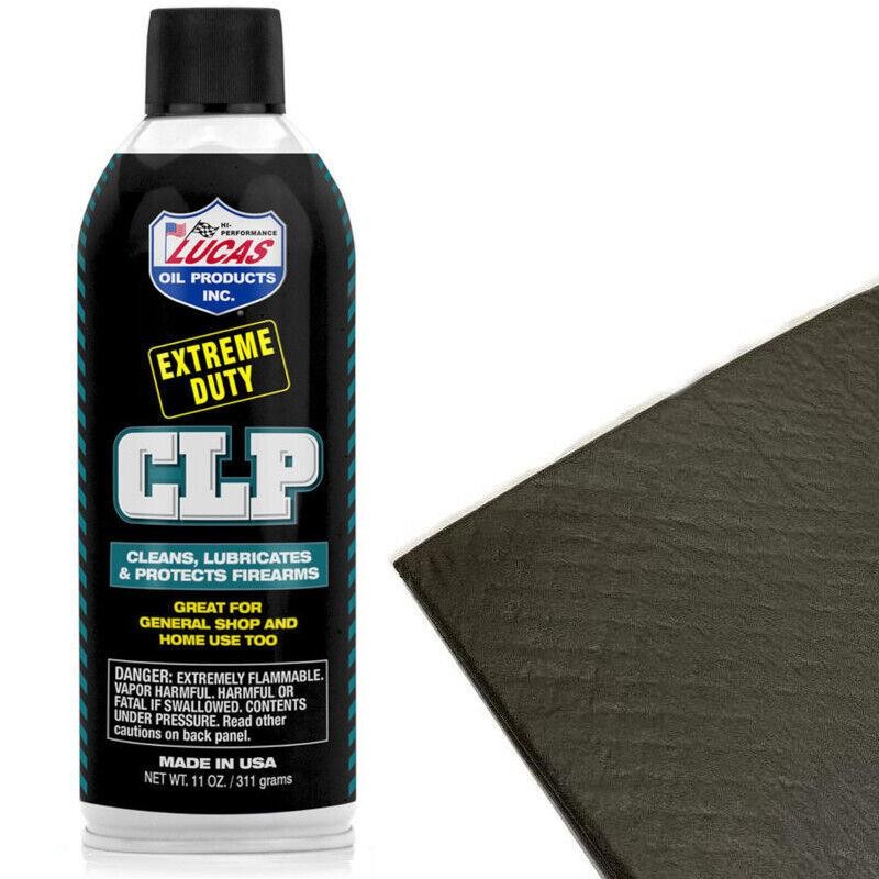 Lucas Oil CLP Aerosol Gun Cleaner Extreme Duty CLP 11oz Can with Cleaning Pads