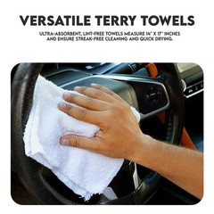 Corporate Hills Terry Pack Of 120 14 X 17 Inches 100 Cotton Terry – Bar