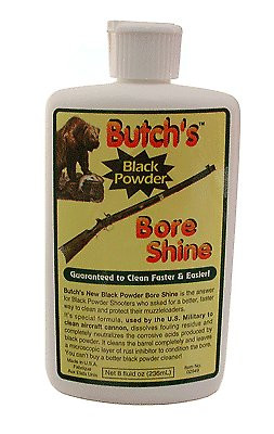 Lyman Butchs Black Powder Bore Shine Oderless 8 oz. Bottle 02949