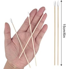 500PCS Gun Cleaning Swabs Cotton Lint Free Absorbent Precision Cleaning Supplies