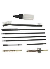 10PC .223 5.56 Rifle CLEANING KIT Bronze CHAMBER BRUSHES Storage Carry Case