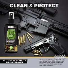 Flitz Tactical Matte Finish Cleaner 7.6oz/225ml Spray Bottle TM81585 (SEE VIDEO)