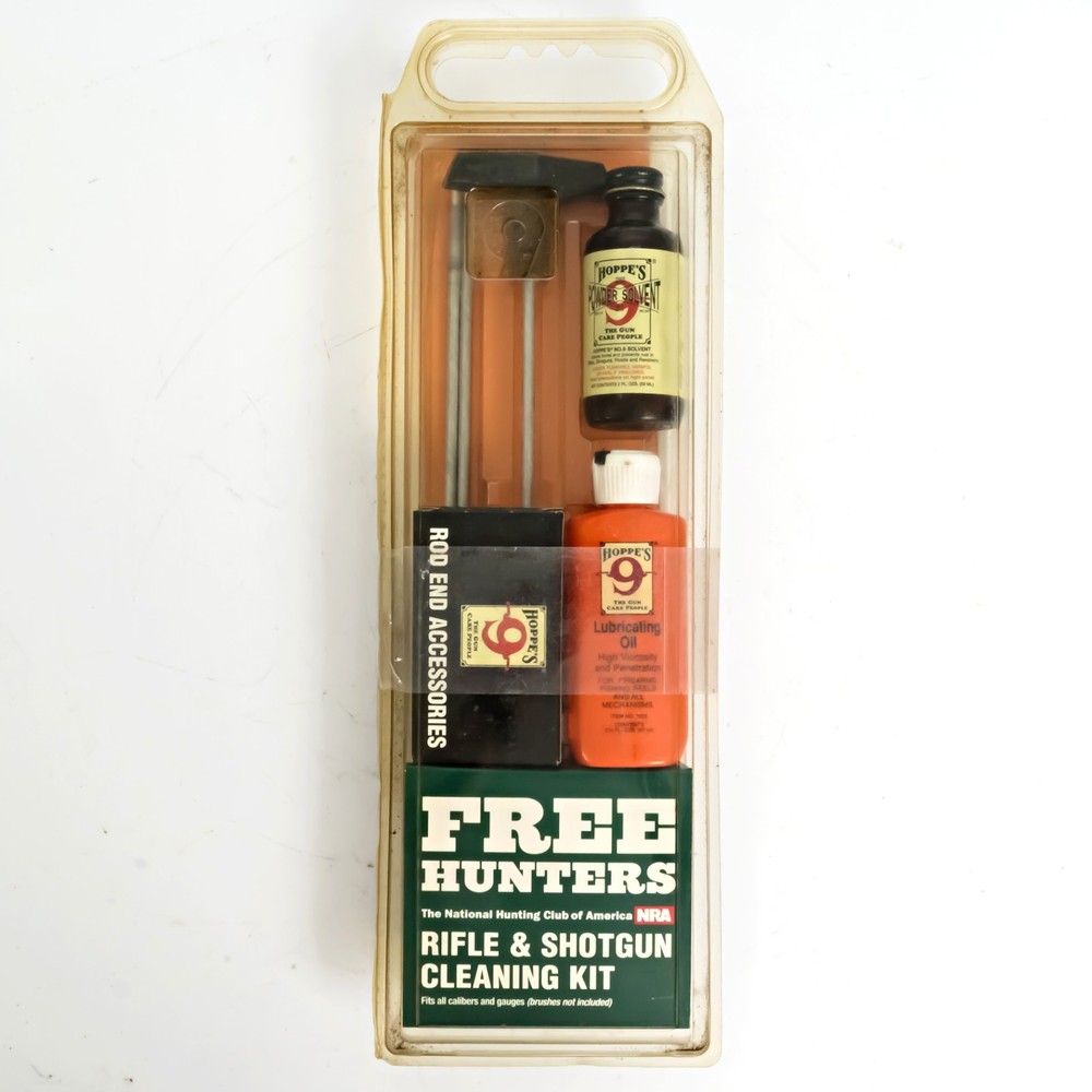 NRA Hoppe’s Hunters Rifle & Shotgun Cleaning KIt – Vintage