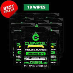 Single Use Gun Oil Wipes CLP Cleaning Lubricant Packets Hunting Range – US