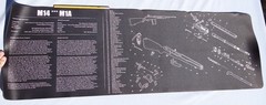 MForteen***MOne Alpha 12”x36” Rifle Cleaning Gunsmithing Firearm Maintenance Mat