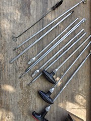 VINTAGE MILL RUN BRITE-BORE RIFLE CLEANING KIT