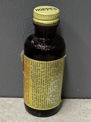 Vintage HOPPE’s No 9 Solvent GUN Cleaner BOTTLE 1/8 Full ORIGINAL BOX #3