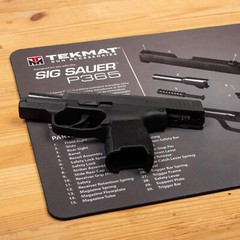 Large 11×17 Waterproof Gun Cleaning Mat for Sig Sauer P365 – Essential Accessory